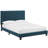 Modway Melanie Tufted Button Upholstered Fabric Platform Bed-1258530440-1258530436