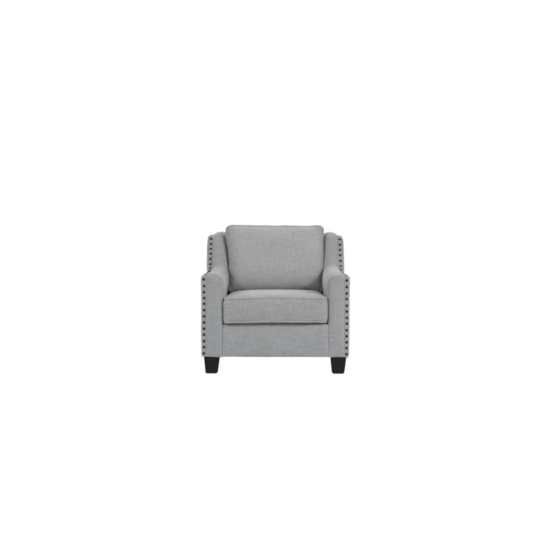 Fauteuil d'appoint Breezy, Tissu Breezy Mist