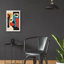 Art mural en verre Ivy Bronx «The Face» par Andreas Magnusson