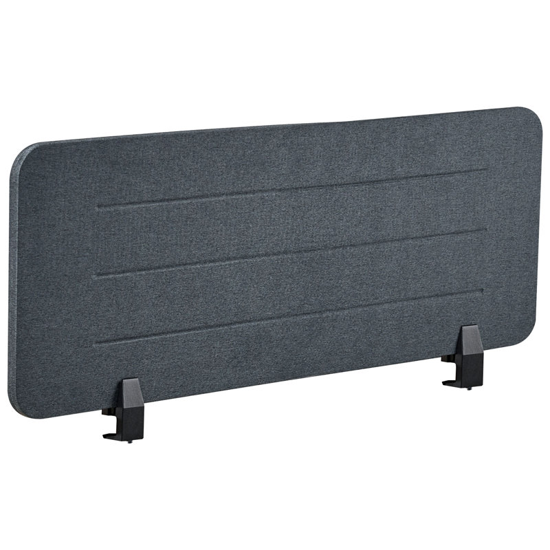 Desk Dividers, 40cm H x 120cm L, Grey