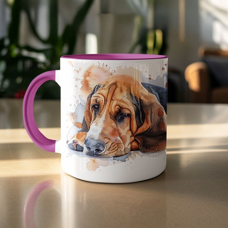 Mug, 2, Purple