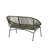 Condessa Outdoor Patio Wicker Loveseat sofa-8296051