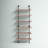 Ricky Iron Pipe Wall Mount Ladder Bookcase