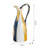 5.7X4.9X12.4" Ceramic Pitcher Vase With Abstract Multicolored Finish