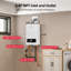 Chauffe-eau sans réservoir au propane Classic Comforts Cs120 120 000 Btu, chauffe-eau instantané jusqu'à 5,2 gallons par minute, installation à l'intérieur, certifié CSA, unité de propulsion simple ou blanche, blanc-116490265