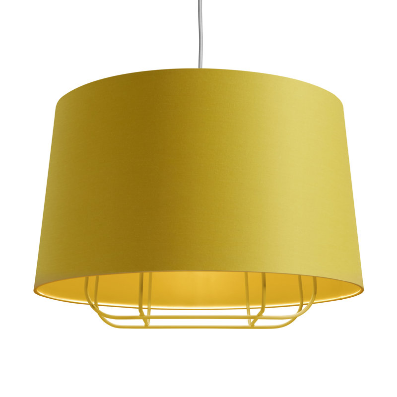 Perimeter 1 - Light Pendant, Olive, 17" H x 23" W x 23" D