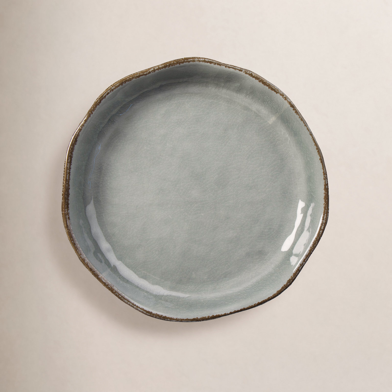 Bread and Butter Plate, Slate Blue