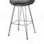 Rattan Bar Stool With Water-Resistant Cushions And Durable Polyethylene Woven Seat