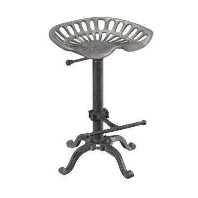 Chaise de bar réglable en fer 23 po