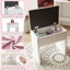 Lighting Mirror  Vanity Desk With Drawers & Shelves And Stool
