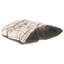 Velvet Bolster Pet Bed-50391600-50391598