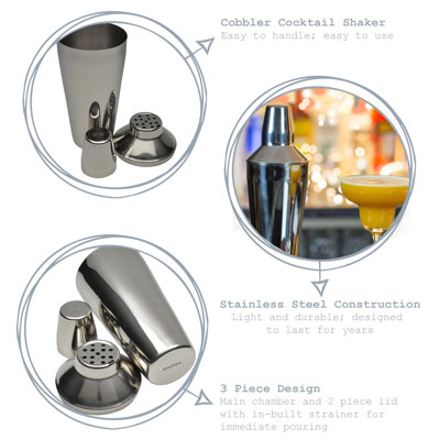 Rink Drink - Manhattan Cocktail Shaker Set