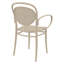 Chaise d'appoint empilable pour patio Farrah-1937411754