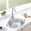 Stainless Steel  Triangle Bathroom Sink