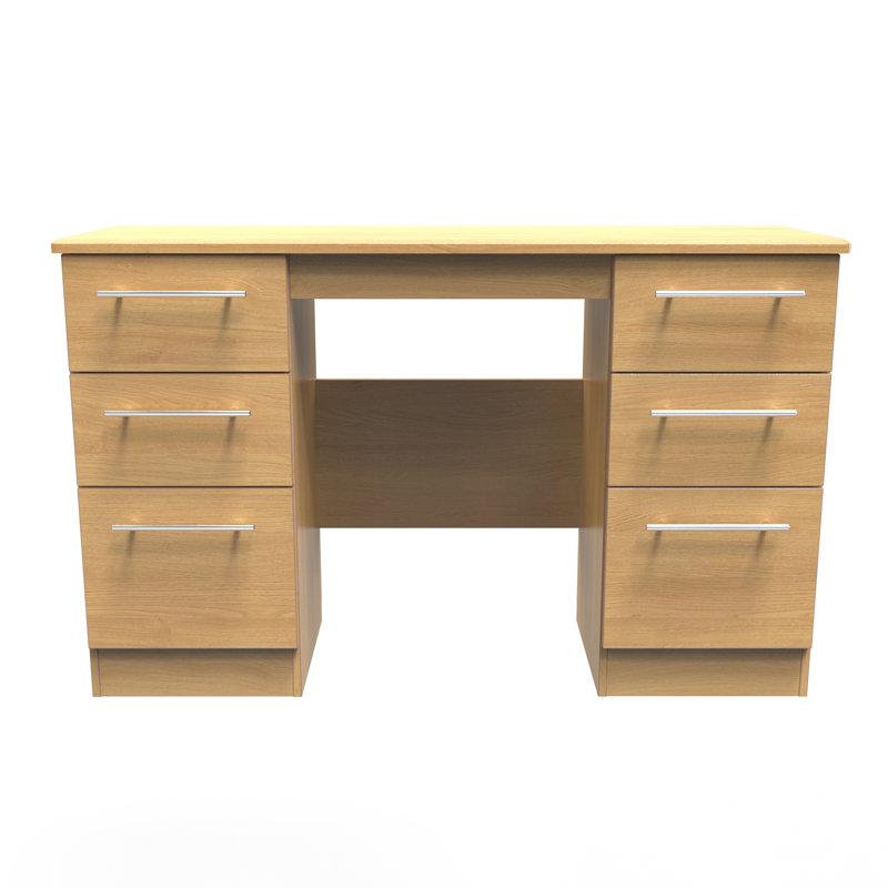 Fully Assembled Lyndale Dressing Table, English Oak