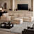 Velours côtelé beige sélectionné