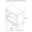 Ensemble de chambre à coucher pour très grand lit 4 pièces Harbington-1119842318-1119842321