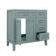 Base de meuble-lavabo pour salle de bain 36 po avec tiroirs pratiques-1672552788