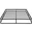 Système de support pour grand matelas texturé recouvert de tissu texturé - 12 lattes en métal noir, capacité de 700 lb, base facile à installer, hauteur de 8,5 po-121107386
