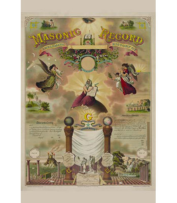 « symbols masonic record » par mayer, impression