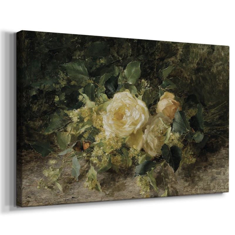Paysage rétro - DCCL, H 13 po x l 19 po x P 1,5 po, Toile tendue