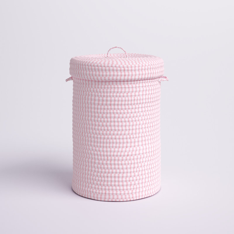 Panier à linge en tissu ultra facile à transporter, Rose