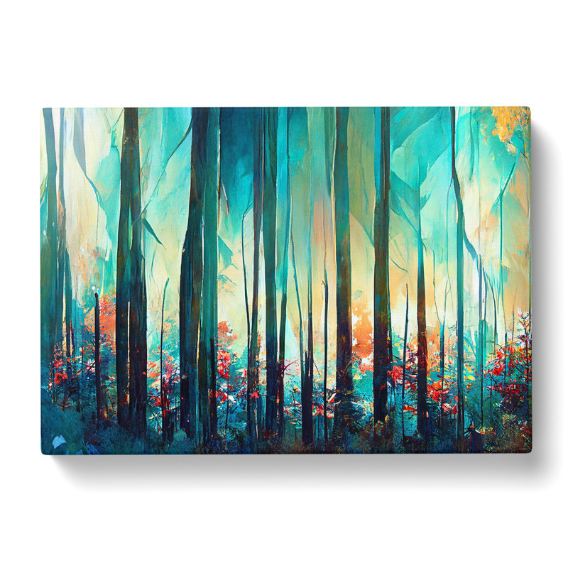 Forest Abstract Vol.6 - Wrapped Canvas