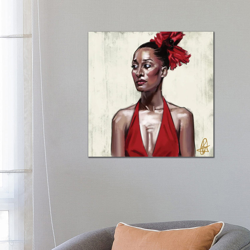 Tracee - Wrapped Canvas Painting, 66.04cm H x 66.04cm W x 1.905cm D