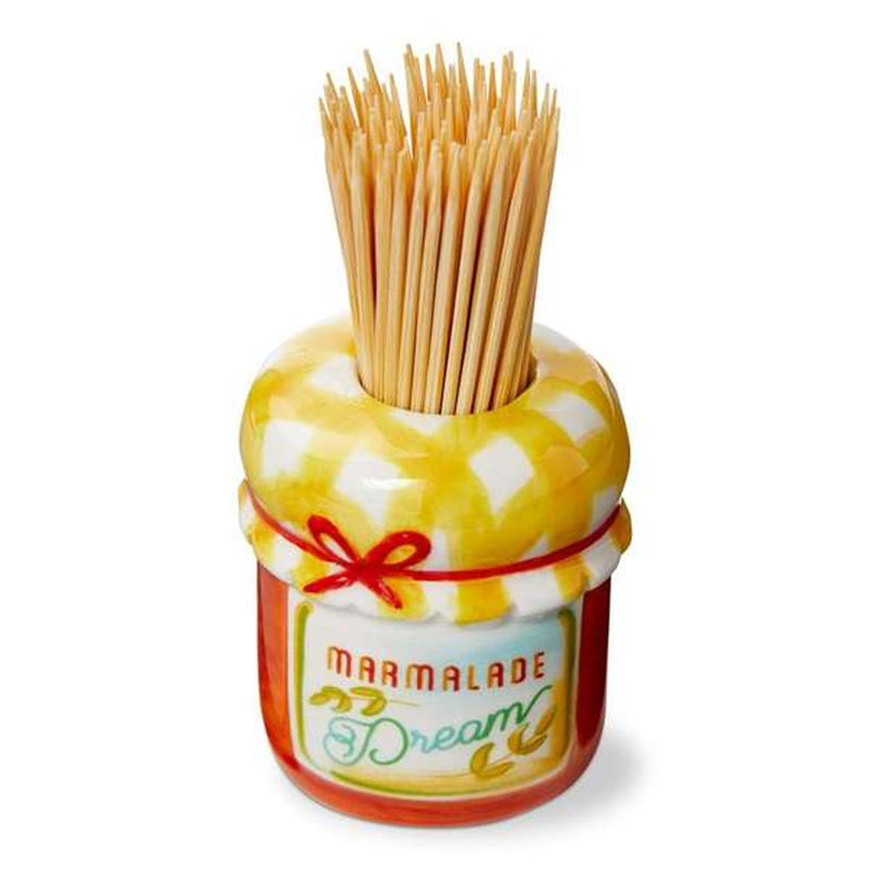 Jam Jar Toothpick Holder Set