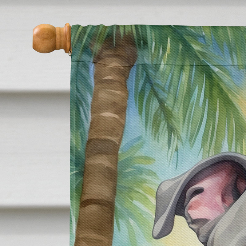 Drapeau pour animal à double face H 40 po x l 28 po