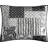Makenna Black/White Microfiber 3 Piece Quilt Set-1273143948