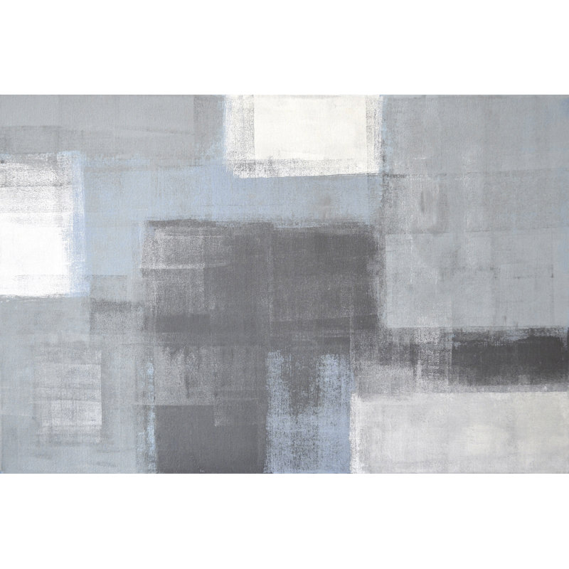 « suspect edges », reproduction d’art sur toile tendue, H 30 po x l 45 po x P 1,5 po