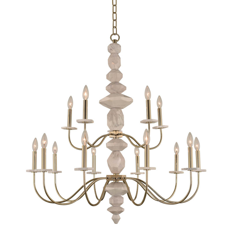 Lustre champagne Carrara