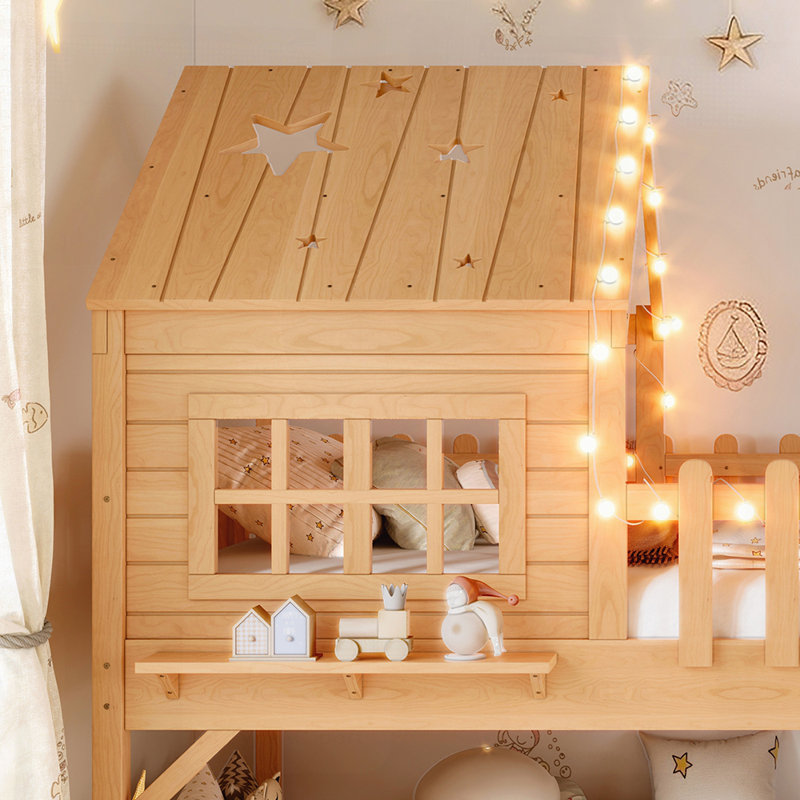Lit mezzanine House, Twin, Natural