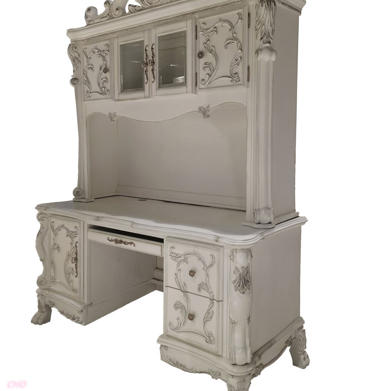 Bureau d'ordinateur et huche Dresden
