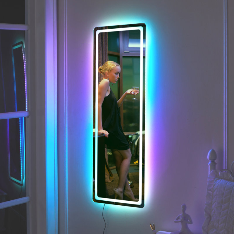 Miroir mural pleine grandeur Denekia, 42.3" x 14"