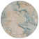 Machine Washable Indoor/Outdoor Cinead ACN1680 Teal Rug