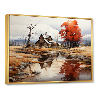 Paysage paisible de basse-cour II