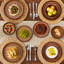 Ambrru Stoneware Dinnerware Set 12 Piece - Service for 4-117546795