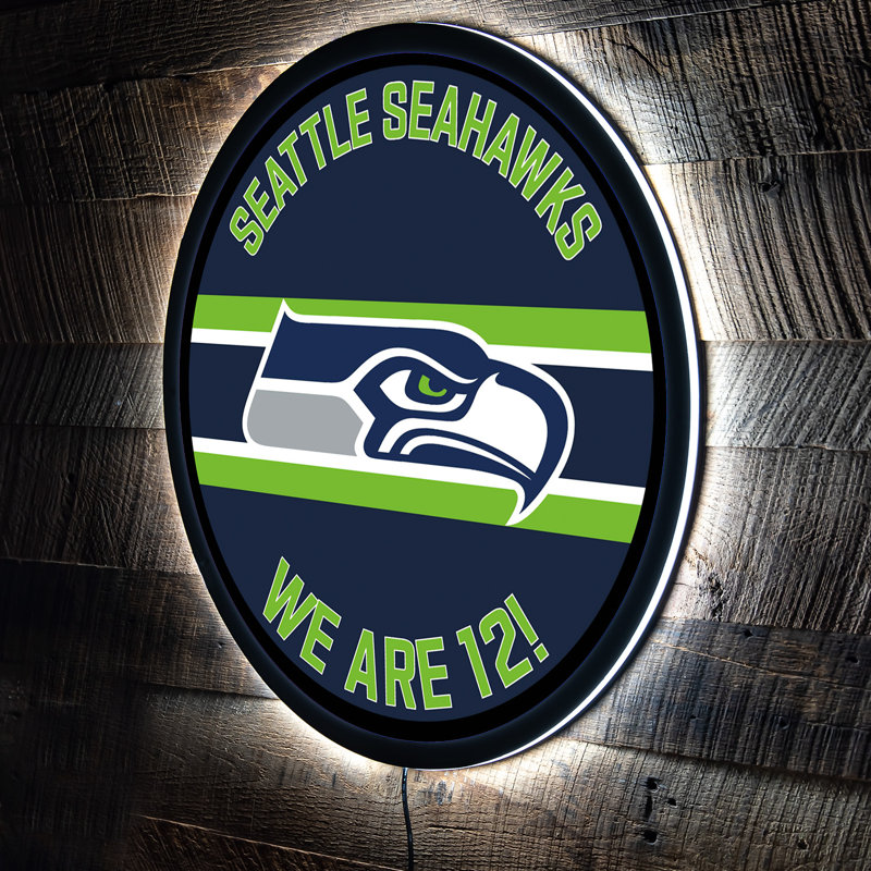 Décoration murale lumineuse NFL, NFL Seattle Seahawks