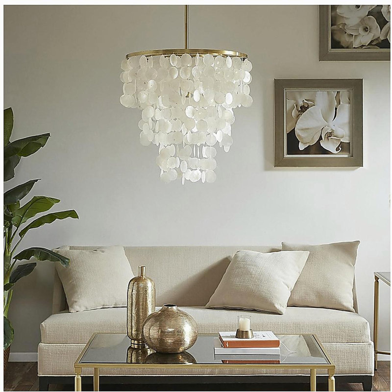 Lustre à perles superposées
