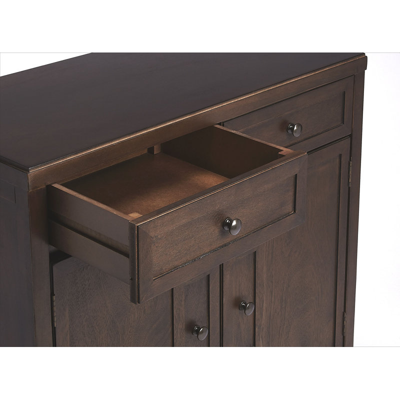 Imperial Console 2 Drawer Accent Cabinet, Brown