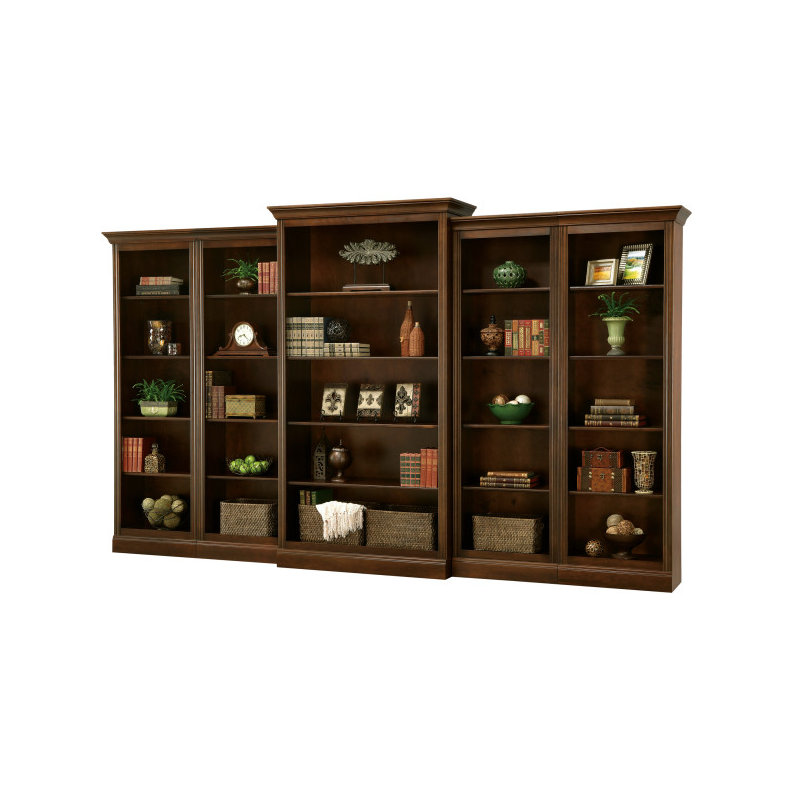 Oxford Bunching Standard Bookcase, Saratoga Cherry