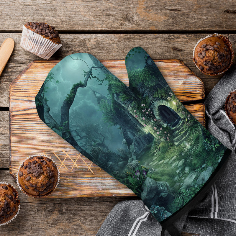 Magical Woodland Narratives Oven Mitt