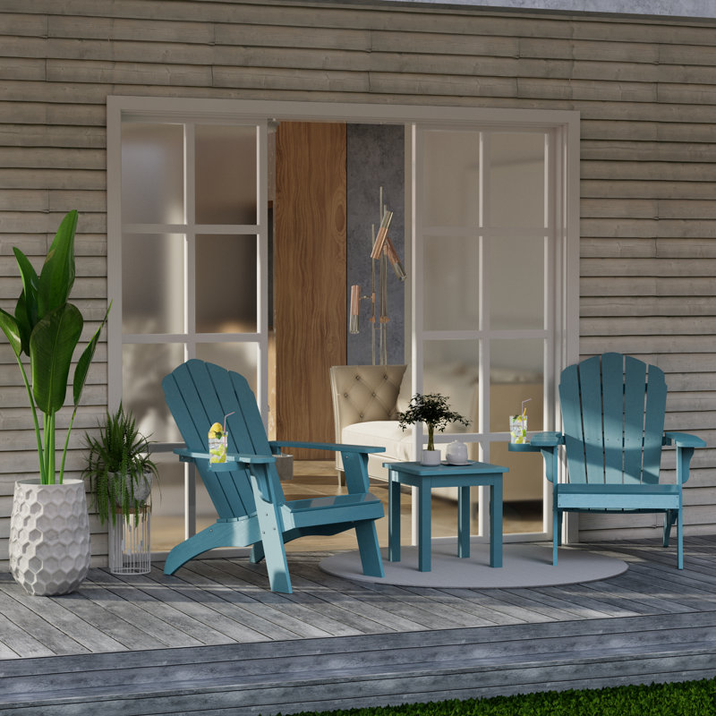 Chaise Adirondack Jadam, Bleu