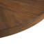 1 table basse ronde brun clair PCS