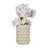 Stoneware Ceramic Vase with Sculptural Boho-Inspired Design and Bubble Texture - Modern Decorative Stylish Accent Piece for Contemporary Interiors-89110059