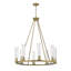 Lustre 8 lumières Marquetta