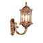 Applique murale d'extérieur en bronze 13 po H avec luminaires d'extérieur imperméables en verre transparent bronze huilé et rétro en aluminium 16145