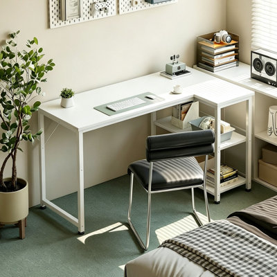 MDF Steel Computer Desk